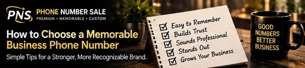 How to choose a memorable business phone number by area code, pattern and brand fit
